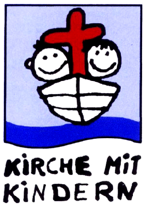 KiGo_Logo - Kinder mit Kreuz im Boot